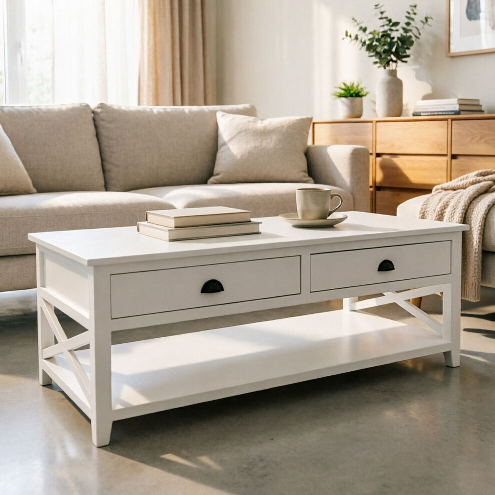 white furniture